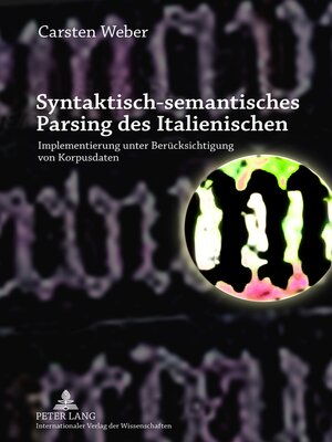 cover image of Syntaktisch-semantisches Parsing des Italienischen